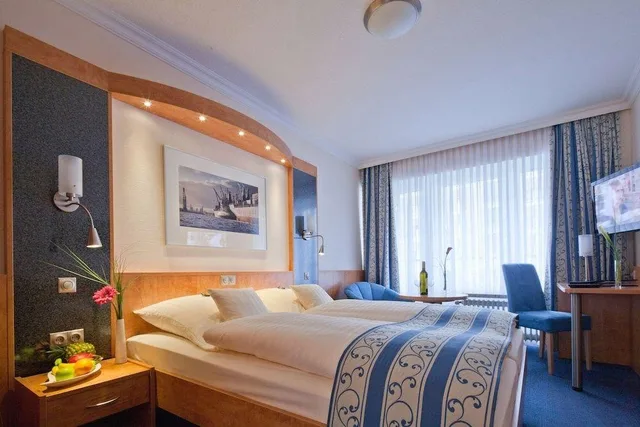 غرفة اقتصادية عائلية، Room in B&B - Studio for 2 People in Hamburg Mitte, Cozy and Modern 2/2