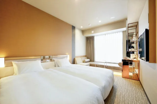 غرفة تنفيذية بسريرين منفصلين، Candeo Hotels Tokyo Roppongi 1/2
