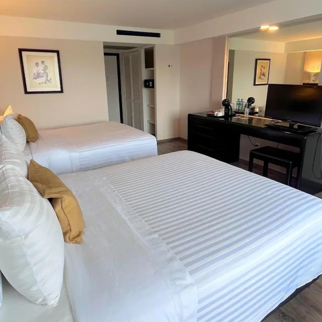 غرفة بسريرين مزدوجين لذوي الإعاقة، Grand Cantalagua Hotel Morelia, BW Signature Collection 10/10