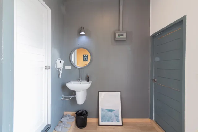غرفة قياسية بسرير مزدوج بحمام خاص، Beige Poshtels Hostel 8/8
