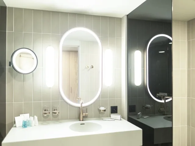 غرفة بريميير صغيرة بسرير مزدوج بشرفة، Swissotel Kursaal Bern 4/4