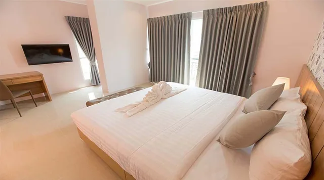 غرفة بريميوم بسرير مزدوج، The Bedroom Ladprao 101 3/4