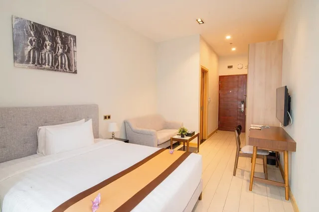 غرفة ديلوكس بسرير كوين، The View Serviced Residence 3/5