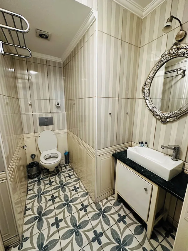 غرفة ديلوكس بسرير مزدوج أو سريرين منفصلين، Alyon Hotel Taksim 6/6