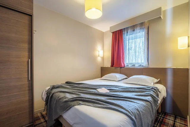 شقة بسريرين منفصلين بشرفة بغرفة نوم واحدة مع أريكة، Pierre and Vacances Residence Atria-Crozats 2/6
