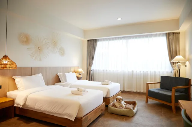 جناح يُسمح فيها بالحيوانات الأليفة، The Leela Resort Spa Pattaya 1/1