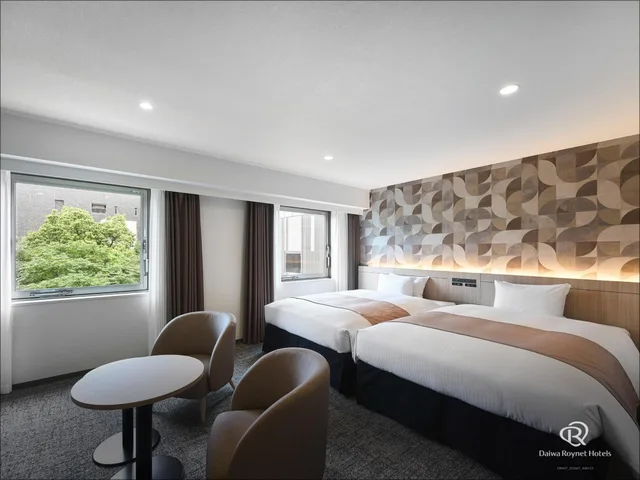 Semi Room, Deluxe, Single, 2 Semi Double Beds, Smoking، Daiwa Roynet Hotel 1/1