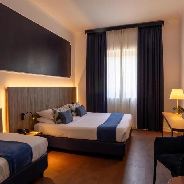 غرفة كلاسيكية ثلاثية، GRAND HOTEL TIBERIO 8/10