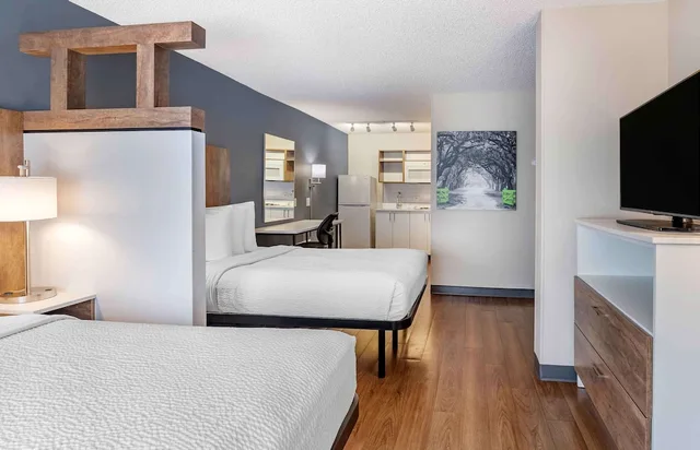 استوديو بسريرين مزدوجين، Extended Stay America San Jose - Mountain View 2/3
