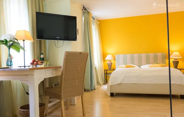 غرفة بزنس بسرير كوين، Hotel 3 Konige 3/6