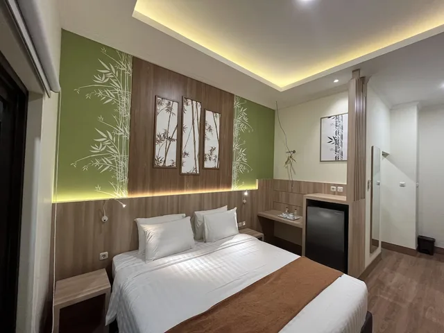 غرفة بريميير بسرير كينج بشرفة، D'Bamboo Suites 7/10