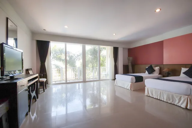 غرفة ديلوكس بسريرين منفصلين بإطلالة على البحر، Ananda Lanta Resort 4/10