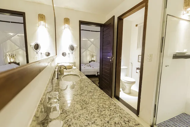 Garden, Tropical, Suite, 1 Queen and 1 Single Bed، Casa na Praia Jeri 4/4