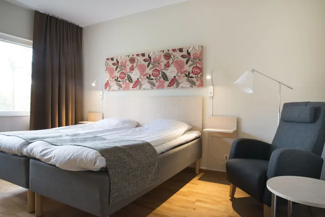 غرفة بسريرين منفصلين، Hotell Björken 4/8