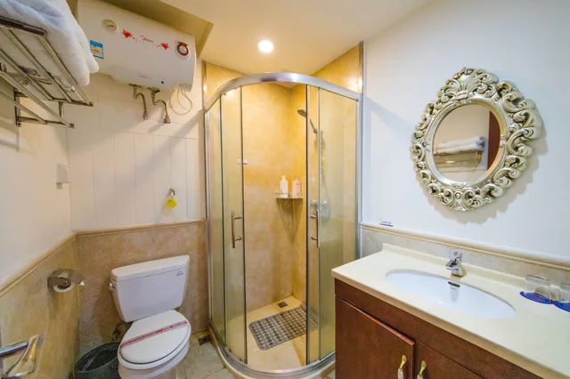 كابينة سيغنتشر بسرير كوين، Lavender Apartment -Wanda Branch 6/6