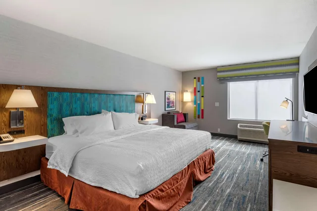 غرفة بسرير مزدوج، Hampton Inn Ft Collins 1/4