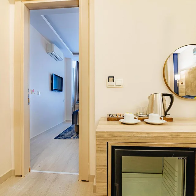 غرفة متصلة بسرير مزدوج، Comfort Beige Hotel 5/6