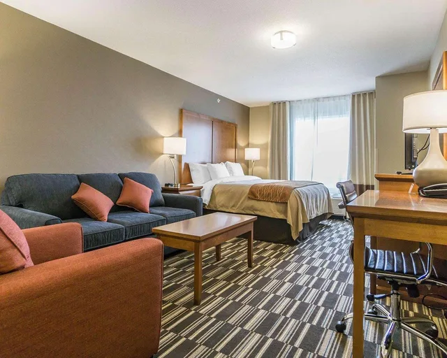 جناح بسرير كينج، Comfort Inn & Suites Edmonton International Airport 2/3