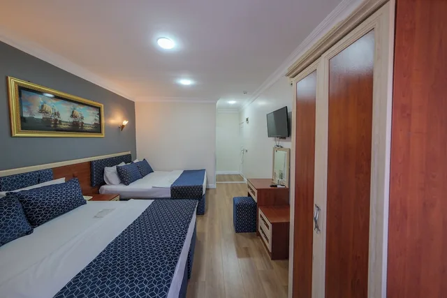 غرفة عائلية بسريرين مزدوجين، Grand Hotel Palmiye 8/10