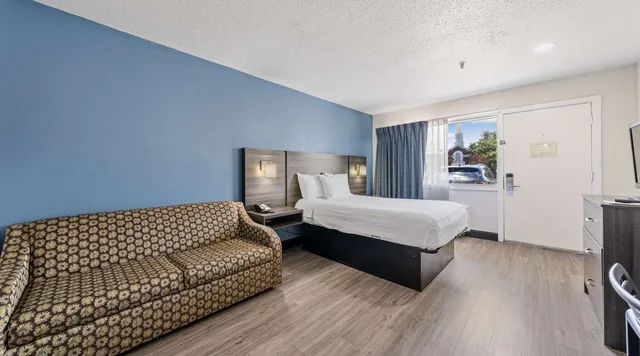 Suite, 2 Double Beds, Sofa, Kitchen, SureStay Hotel by Best Western Virginia Beach Royal Clipper 2/9