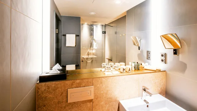 غرفة سوبيريور بسرير كينج مع أريكة، Hilton Garden Inn Mannheim Bw 4/5