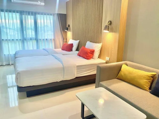 غرفة ديلوكس بسريرين منفصلين، Bangkok Mystay Hotel Rangsit 3/10