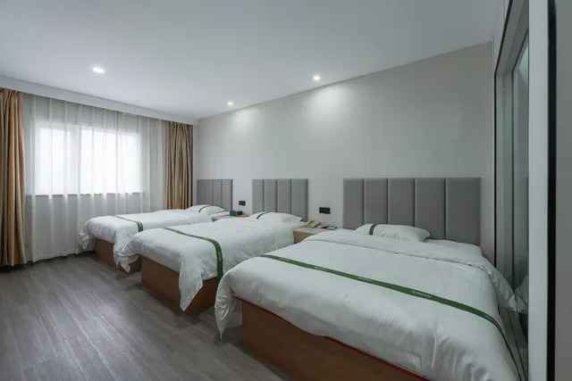 غرفة ثلاثية، Greentree Inn Shanghai Meilan Lake Hutai Road Express Hotel 1/1