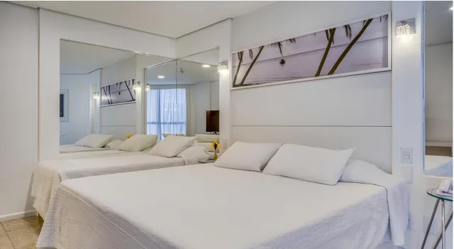 غرفة بريميوم ثلاثية بإطلالة، Hotel Brisa Tower Maceio 1/3