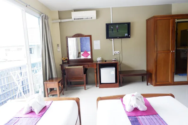غرفة ثلاثية بشرفة، P.P. MAIYADA RESORT 2/10