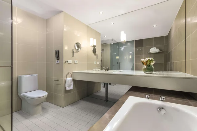 غرفة ديلوكس بسرير مزدوج بإطلالة على المرفأ، Hilton Auckland 3/3