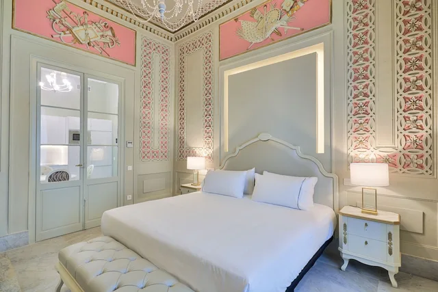 جناح ديلوكس بسرير كينج بغرفة نوم واحدة، Tandem Palacio Veedor de Galeras Suites 1/3