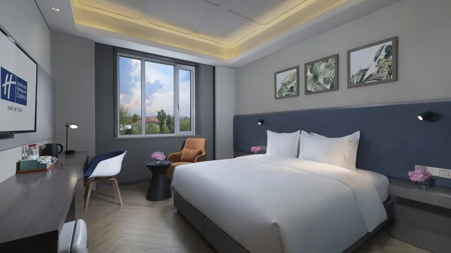 جناح بسرير كينج وسرير فردي لذوي الإعاقة، Holiday Inn Express Beijing Badaling 1/5