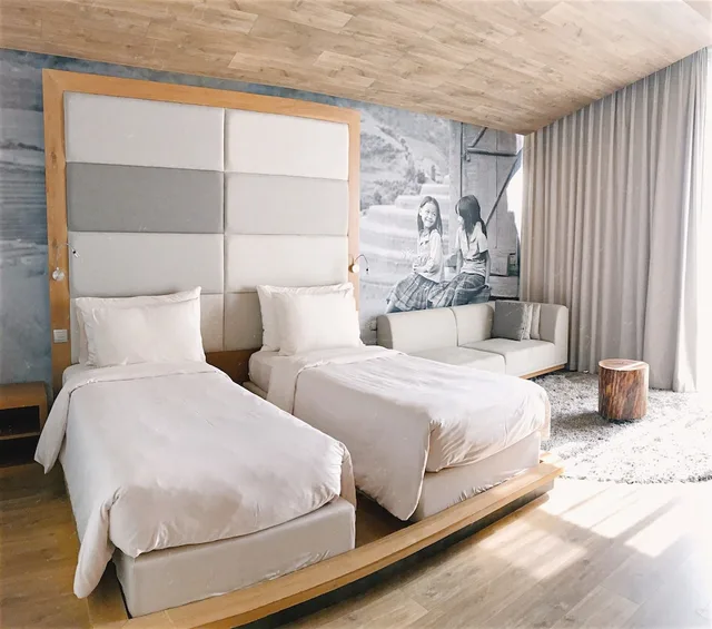 جناح بسريرين منفصلين، Fusion Suites Saigon 1/7