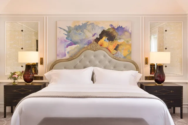 جناح بسريرين منفصلين بإطلالة على النهر بغرفة نوم واحدة، Hotel Maria Cristina A Luxury Collection Hotel 3/4