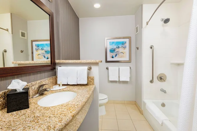 غرفة بسرير كينج، Courtyard By Marriott Santa Ana Orange County 4/6