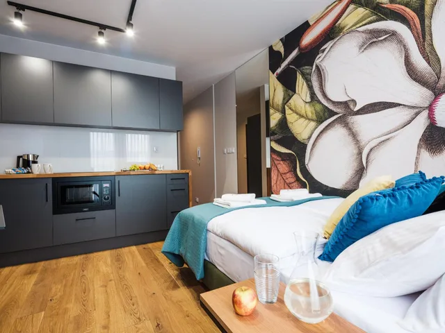 استوديو بسرير مزدوج، Aparthotel Inspire Miodova Residence 4/10