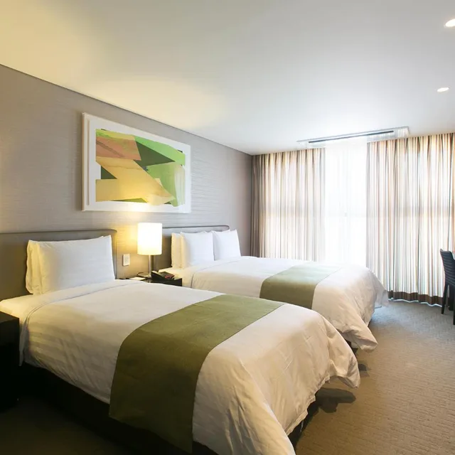 غرفة ديلوكس عائلية، Hotel Aventree Busan 3/8