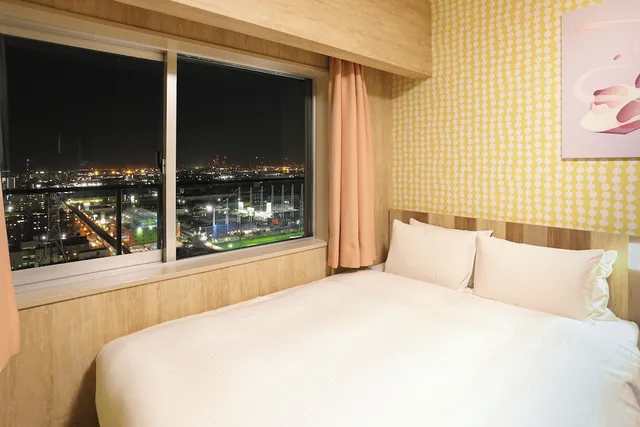 غرفة قياسية بسرير مزدوج، Hiyori Hotel Osaka Suminoekoen Ekimae 1/3