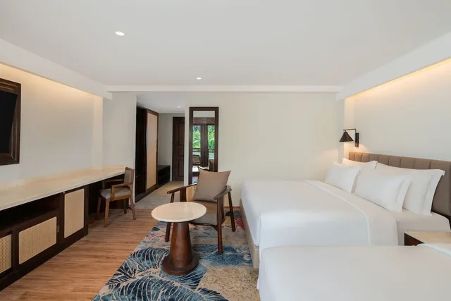 Village, Junior Suite, Family, 1 Queen and 1 Single Bed، Ashva Swiss-Belresort 3/8
