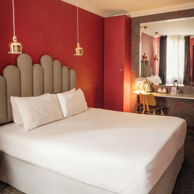 غرفة كومفورت بسرير مزدوج، Hotel Paradis 1/10