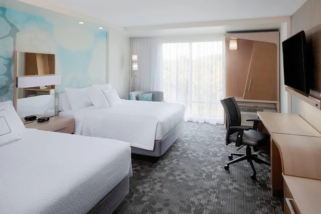 غرفة بسريرين كوين لذوي الإعاقة، Courtyard By Marriott Albany Troy/Waterfront 1/8
