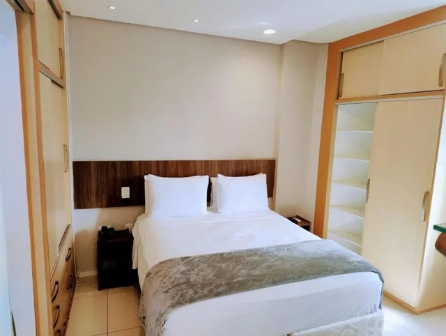 جناح بسرير مزدوج بإطلالة جزئية على البحر، Nobile Suites Golden Fortaleza 1/2