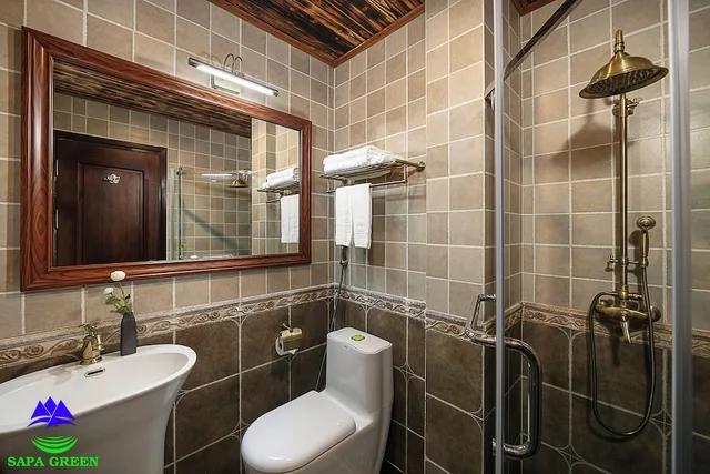 غرفة سوبيريور بسرير كينج بغرفة نوم واحدة، Sapa Green Hotel 3/4