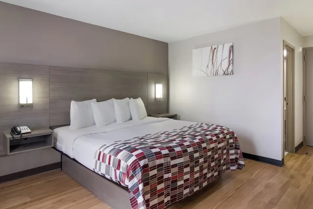 جناح بسرير كينج مع أريكة، Red Roof Inn Suites Brunswick I 95 2/8