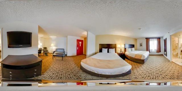 جناح فاخر بسريرين كوين، Coratel Plus Suites Wichita West Airport 4/7