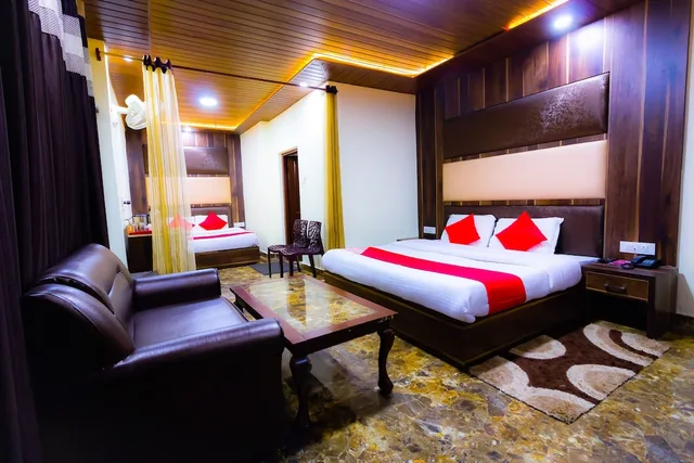 غرفة عائلية بسريرين مزدوجين، Hotel Himdhara 1/2