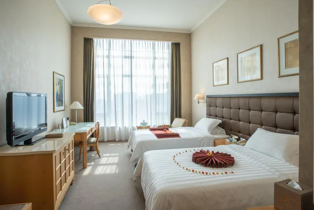 غرفة تنفيذية بسريرين منفصلين، Shantou Junhua Haiyi Hotel 3/9