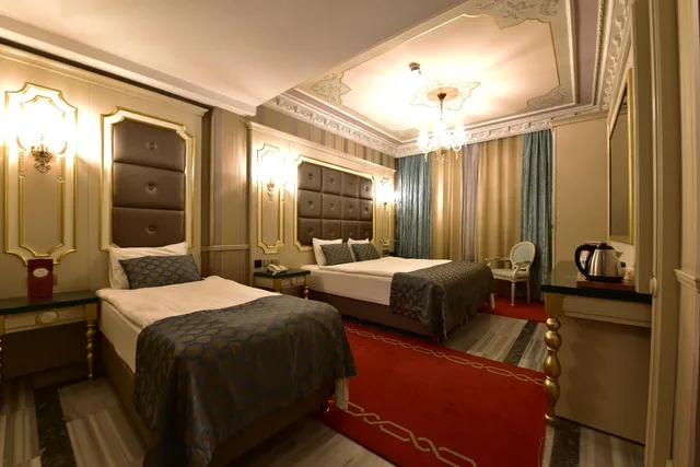 غرفة ديلوكس بسرير مزدوج، Meserret Palace Hotel 1/2