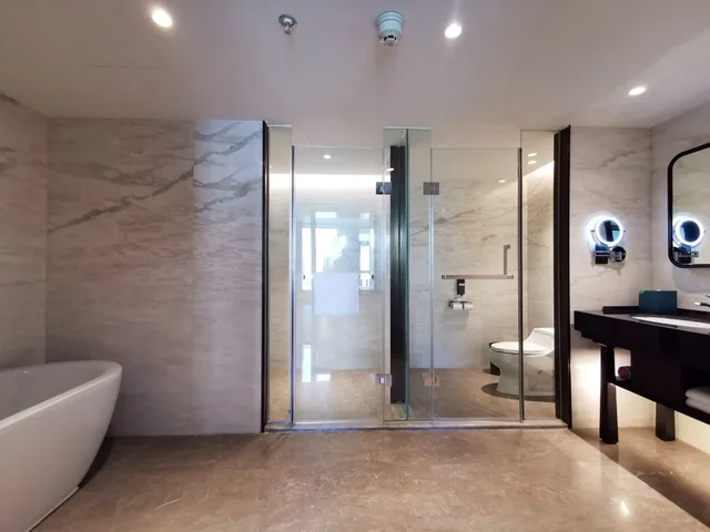 جناح بسرير كينج بشرفة بغرفة نوم واحدة مع دخول صالة النادي، Intercontinental Jiuzhai Paradise 4/6
