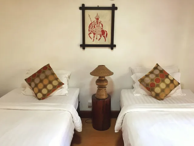 غرفة قياسية بسريرين منفصلين، Villa Sayada 3/5
